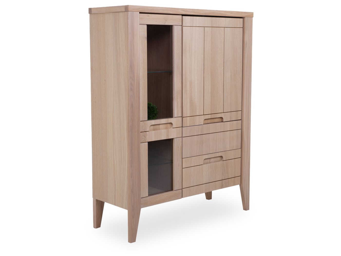 SANSIBAR Living Highboard Highboard SANSIBAR DORNUM BHT 110x144x43 cm braun Hochkommode SANSIBAR Living Highboard Highboard SANSIBAR DORNUM BHT 110x144x43 cm braun Hochkommode von SANSIBAR Living