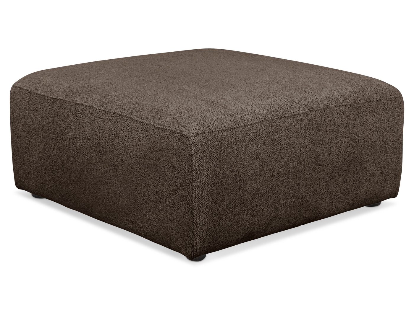 SANSIBAR Living Sitzhocker Hocker 85x85 SANSIBAR ESBERG (BHT 85x41x85 cm) BHT 85x41x85 cm braun von SANSIBAR Living