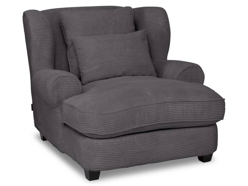 SANSIBAR Living Loveseat Loveseat SANSIBAR SANDE BHT 122x97x140 cm grau von SANSIBAR Living