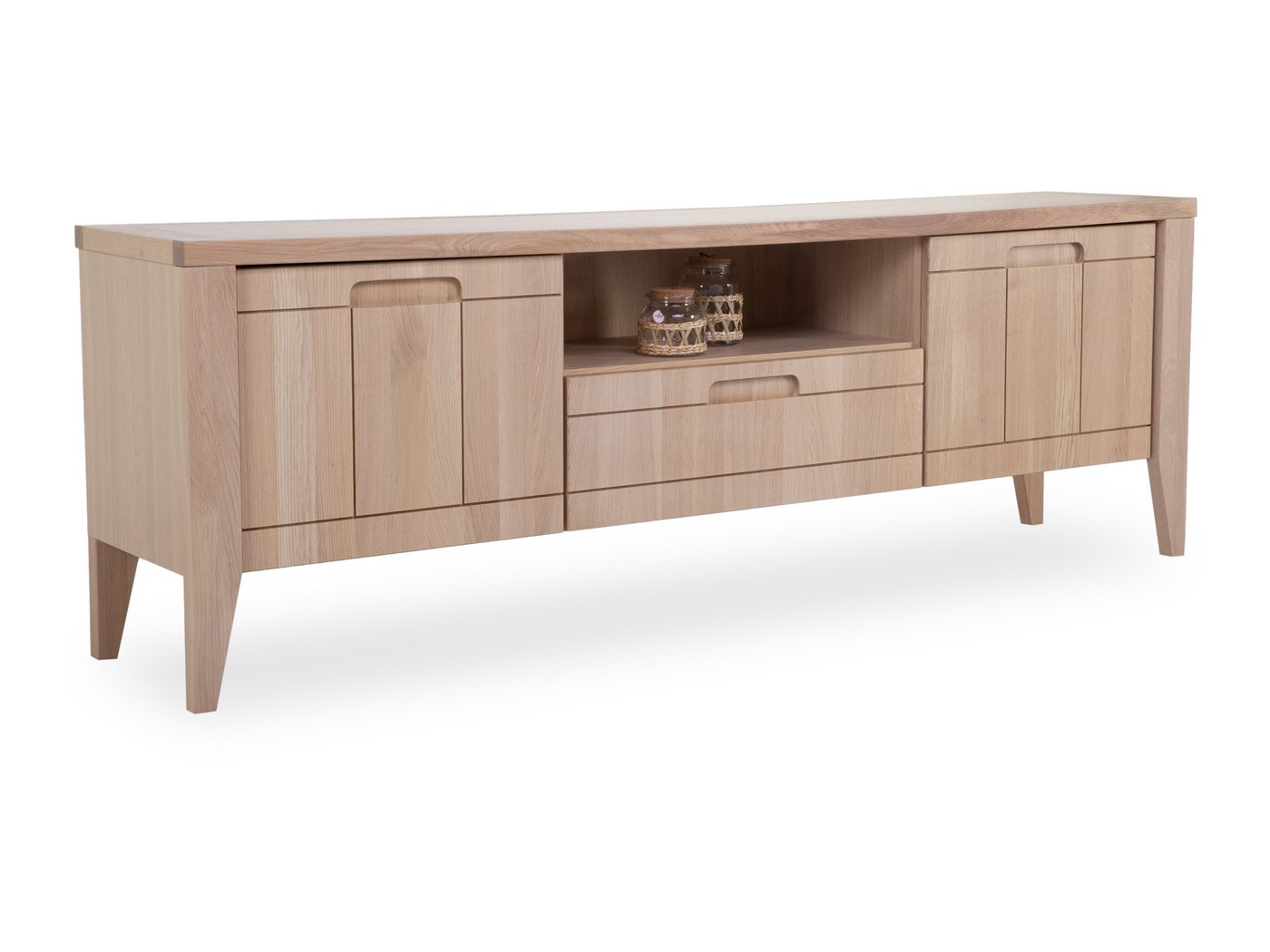 SANSIBAR Living Lowboard Lowboard SANSIBAR DORNUM BHT 209x70x43 cm braun TV-Lowboard SANSIBAR Living Lowboard Lowboard SANSIBAR DORNUM BHT 209x70x43 cm braun TV-Lowboard von SANSIBAR Living