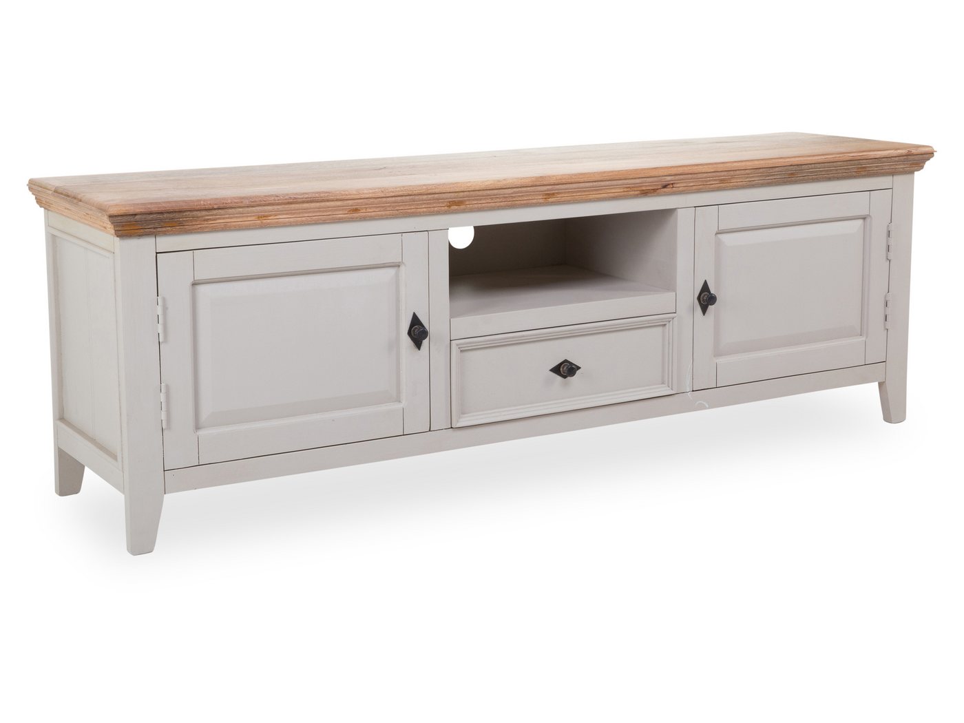 SANSIBAR Living Lowboard Lowboard SANSIBAR MORSUM BHT 180x60x45 cm beige TV-Lowboard von SANSIBAR Living