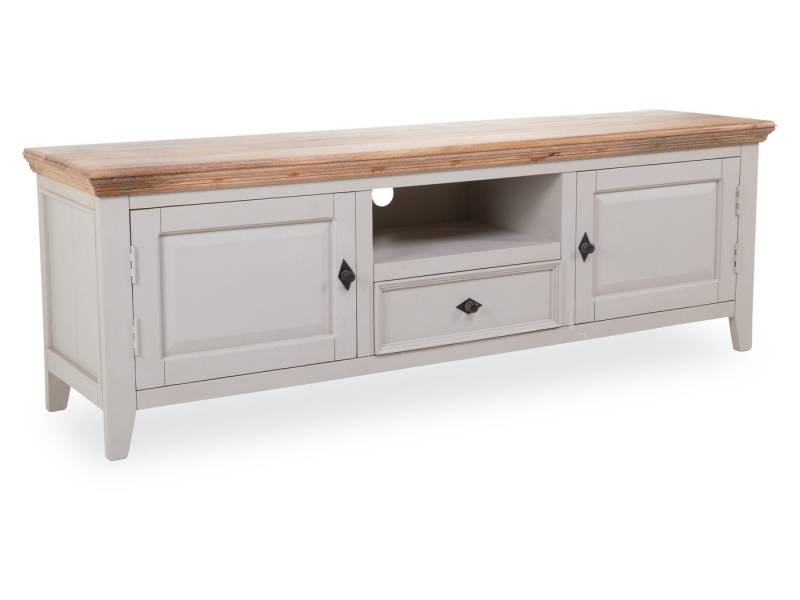 SANSIBAR Living Lowboard Lowboard SANSIBAR MORSUM BHT 180x60x45 cm beige TV-Lowboard von SANSIBAR Living