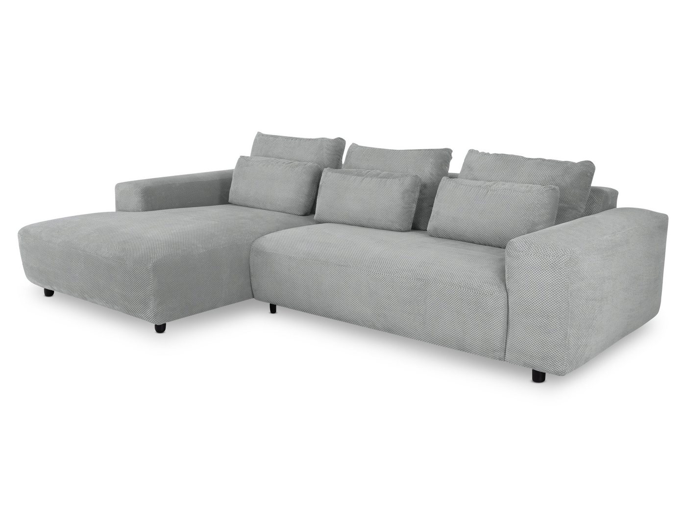 SANSIBAR Living Polsterecke Polsterecke SANSIBAR ODENSE (BB 176x284 cm) BB 176x284 cm grau von SANSIBAR Living