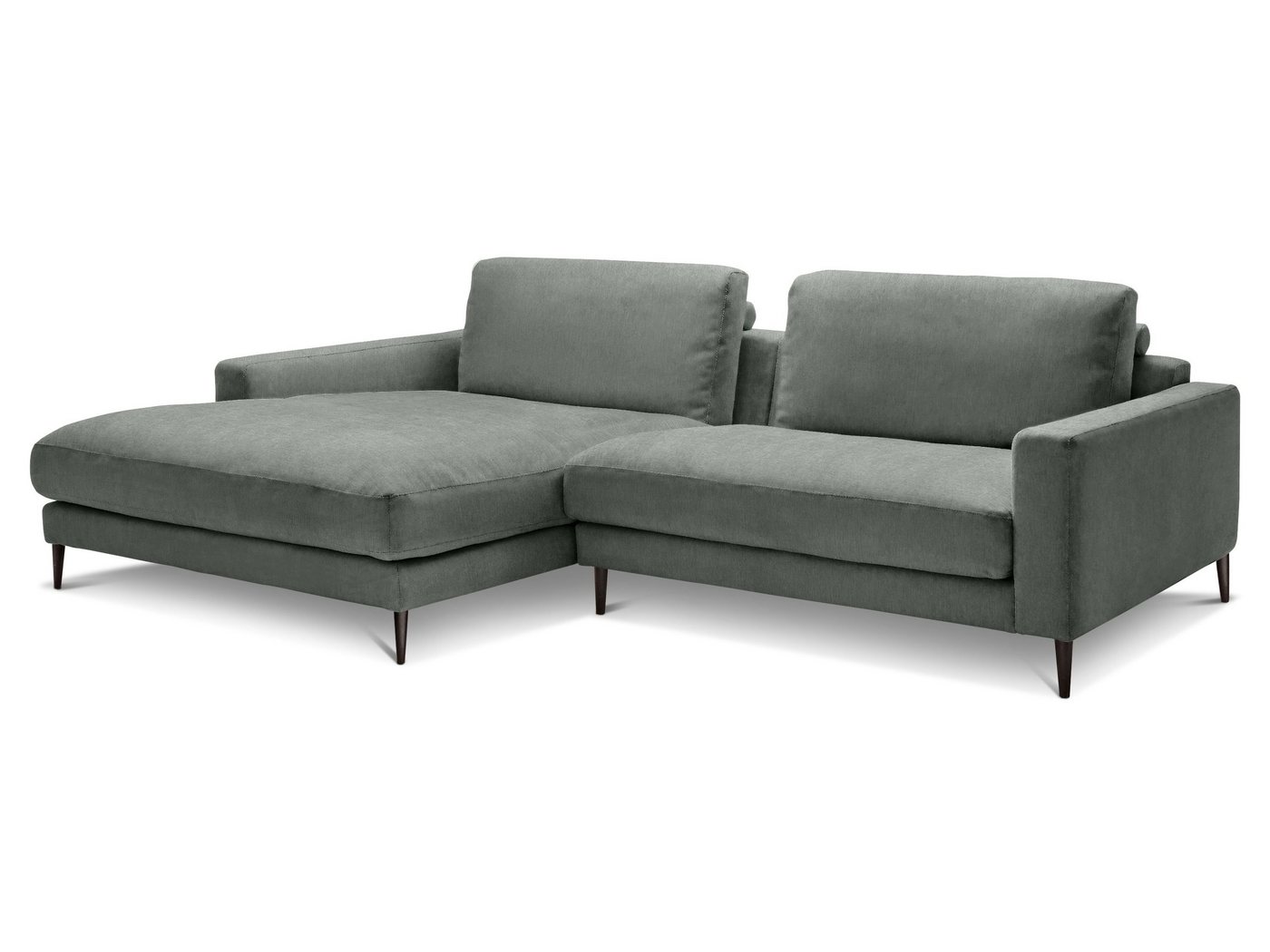 SANSIBAR Living Polsterecke Polsterecke SANSIBAR RÖMÖ (BB 190x272 cm) BB 190x272 cm grau Ecksofa von SANSIBAR Living