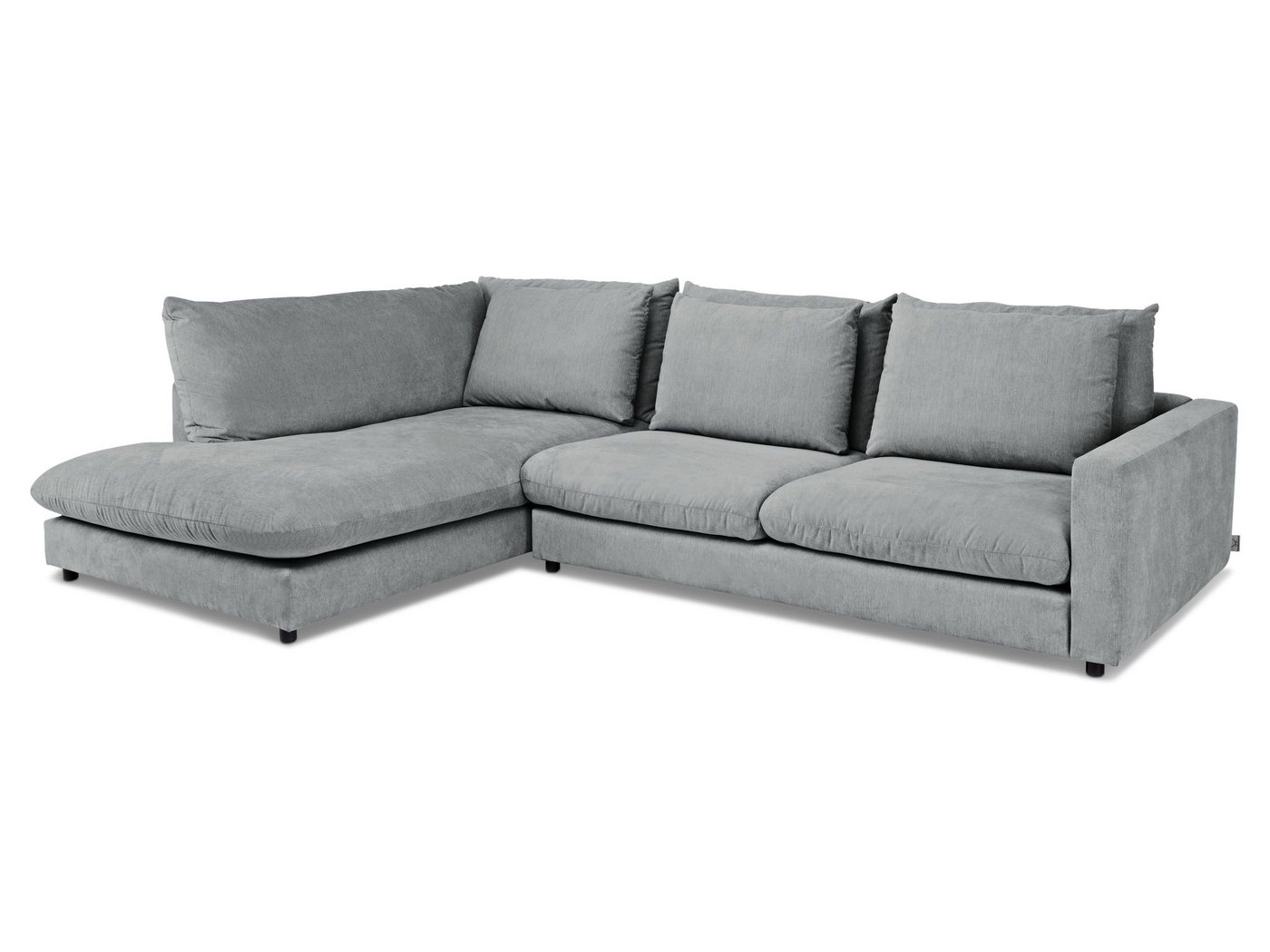 SANSIBAR Living Polsterecke Polsterecke SANSIBAR WANGEROOGE (BB 228x321 cm) BB 228x321 cm grau von SANSIBAR Living