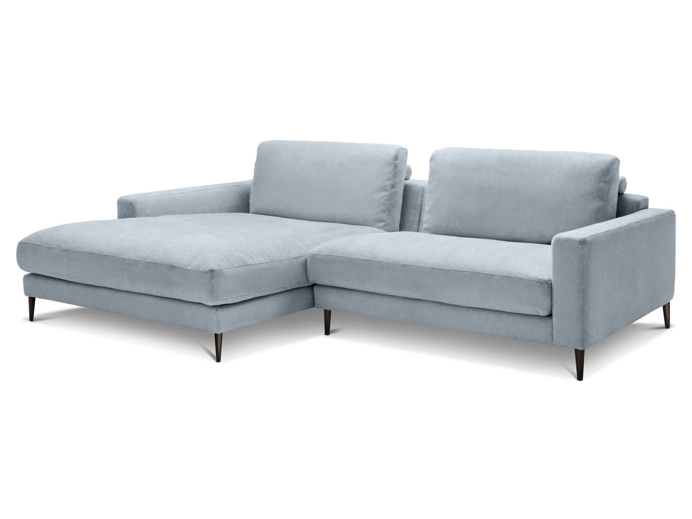 SANSIBAR Living Polsterecke Polsterecke SANSIBAR RÖMÖ BB 190x272 cm blau Ecksofa Wohnlandschaft von SANSIBAR Living