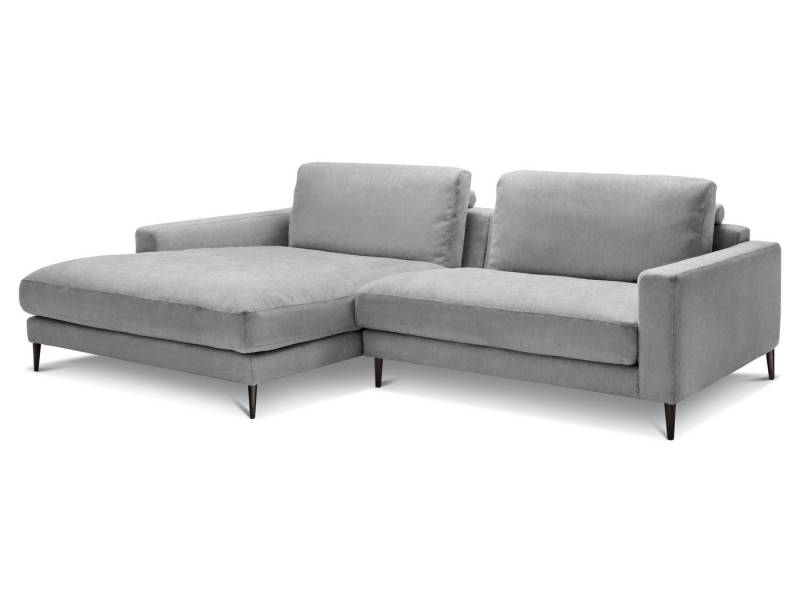 SANSIBAR Living Polsterecke Polsterecke SANSIBAR RÖMÖ BB 190x272 cm silber Ecksofa Wohnlandschaft von SANSIBAR Living