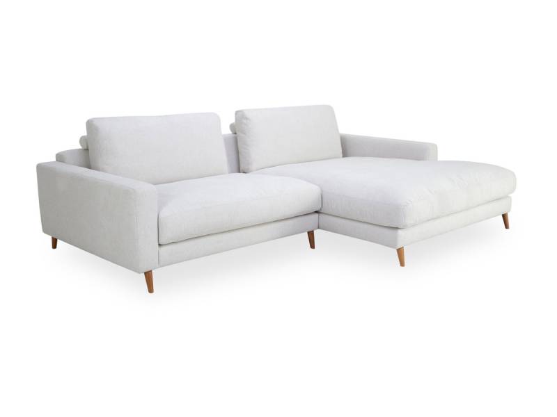 SANSIBAR Living Polsterecke Polsterecke SANSIBAR RÖMÖ BB 272x190 cm weiß Ecksofa Wohnlandschaft von SANSIBAR Living