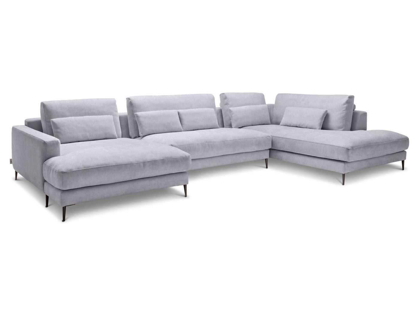 SANSIBAR Living Polsterecke Polsterecke SANSIBAR RÖMÖ U-F 170x223 cm grün Ecksofa Wohnlandschaft von SANSIBAR Living