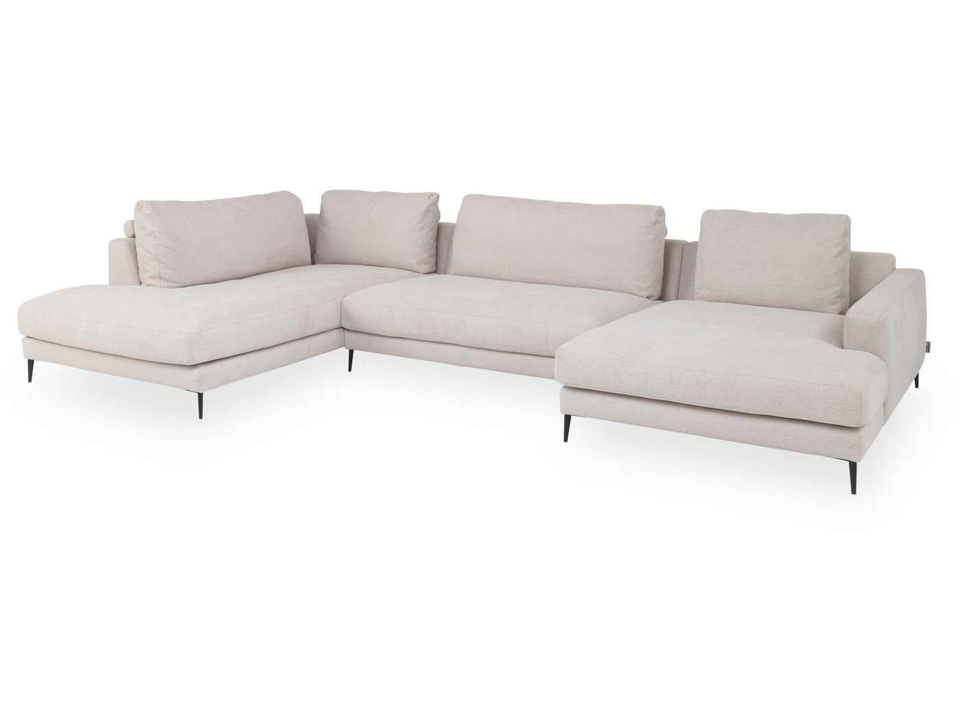 SANSIBAR Living Polsterecke Polsterecke SANSIBAR RÖMÖ U-F 223x170 cm Ecksofa Wohnlandschaft von SANSIBAR Living