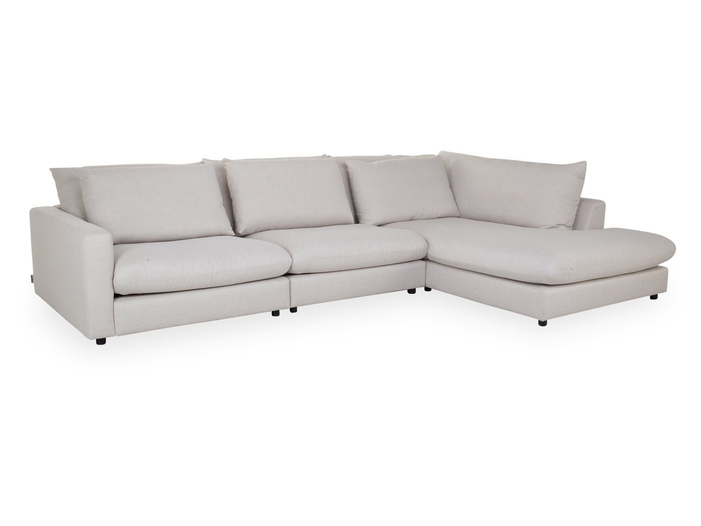 SANSIBAR Living Polsterecke Polsterecke SANSIBAR WANGEROOGE BB 342x228 cm grün Ecksofa von SANSIBAR Living