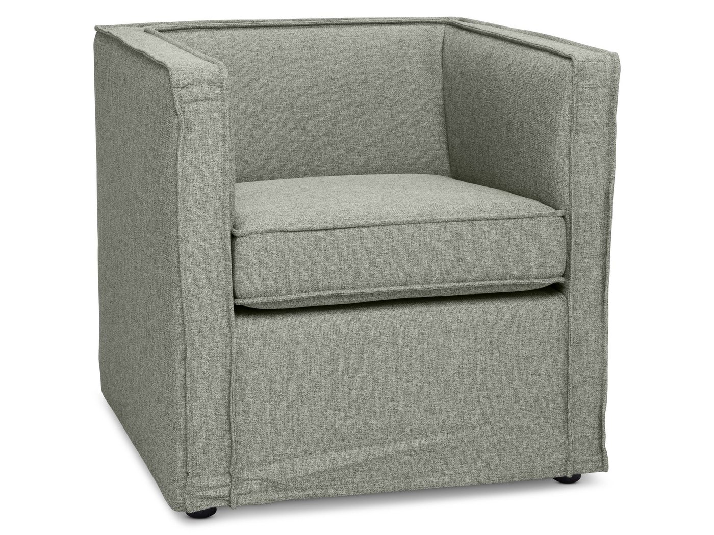 SANSIBAR Living Sessel Einzelsessel SANSIBAR FANÖ (BHT 68x67x73 cm) BHT 68x67x73 cm grau von SANSIBAR Living