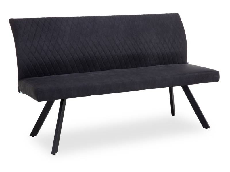 SANSIBAR Living Sitzbank Bank SANSIBAR MARIELYST BHT 160x87x67 cm grau von SANSIBAR Living