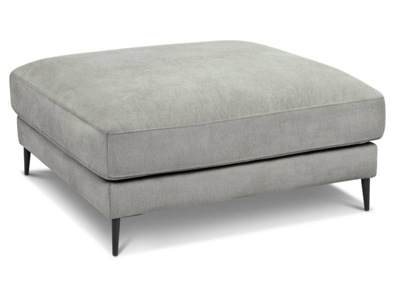 SANSIBAR Living Sitzhocker Hocker SANSIBAR RÖMÖ BHT 100x44x100 cm silber von SANSIBAR Living