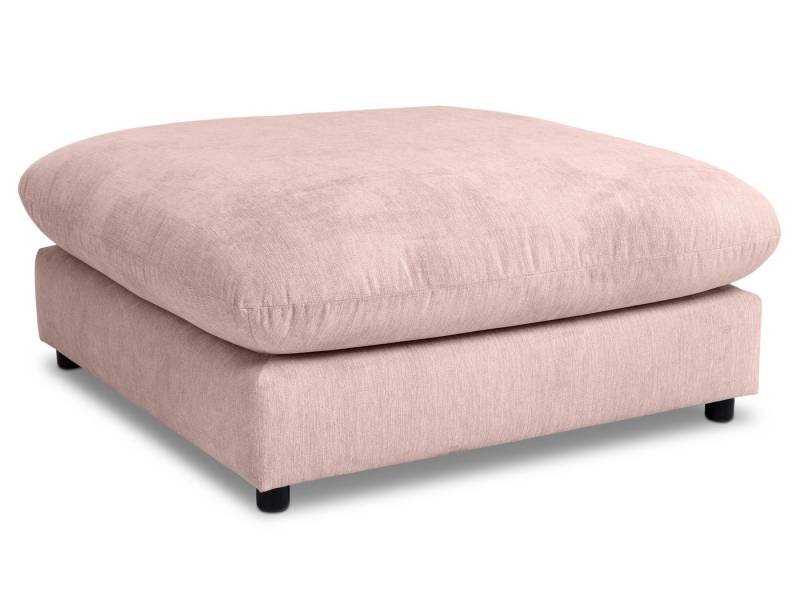 SANSIBAR Living Sitzhocker Hocker SANSIBAR WANGEROOGE BHT 100x44x100 cm rosa von SANSIBAR Living