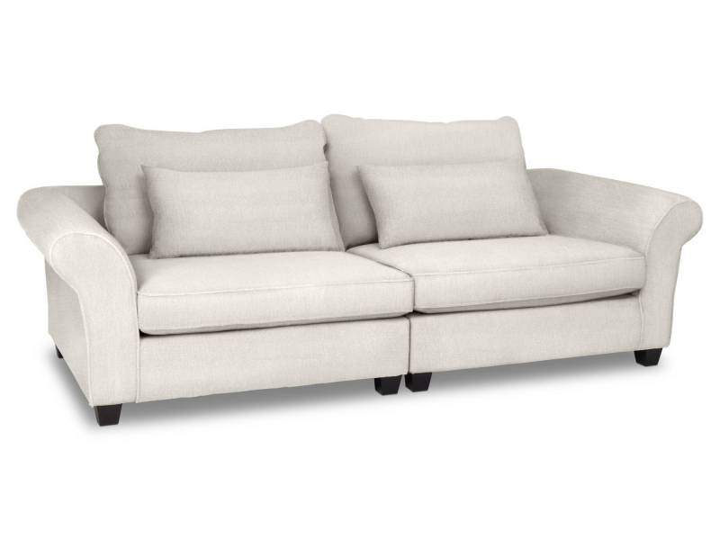 SANSIBAR Living Sofa Megasofa SANSIBAR SANDE BHT 264x70x111 cm beige Bigsofa Couch von SANSIBAR Living