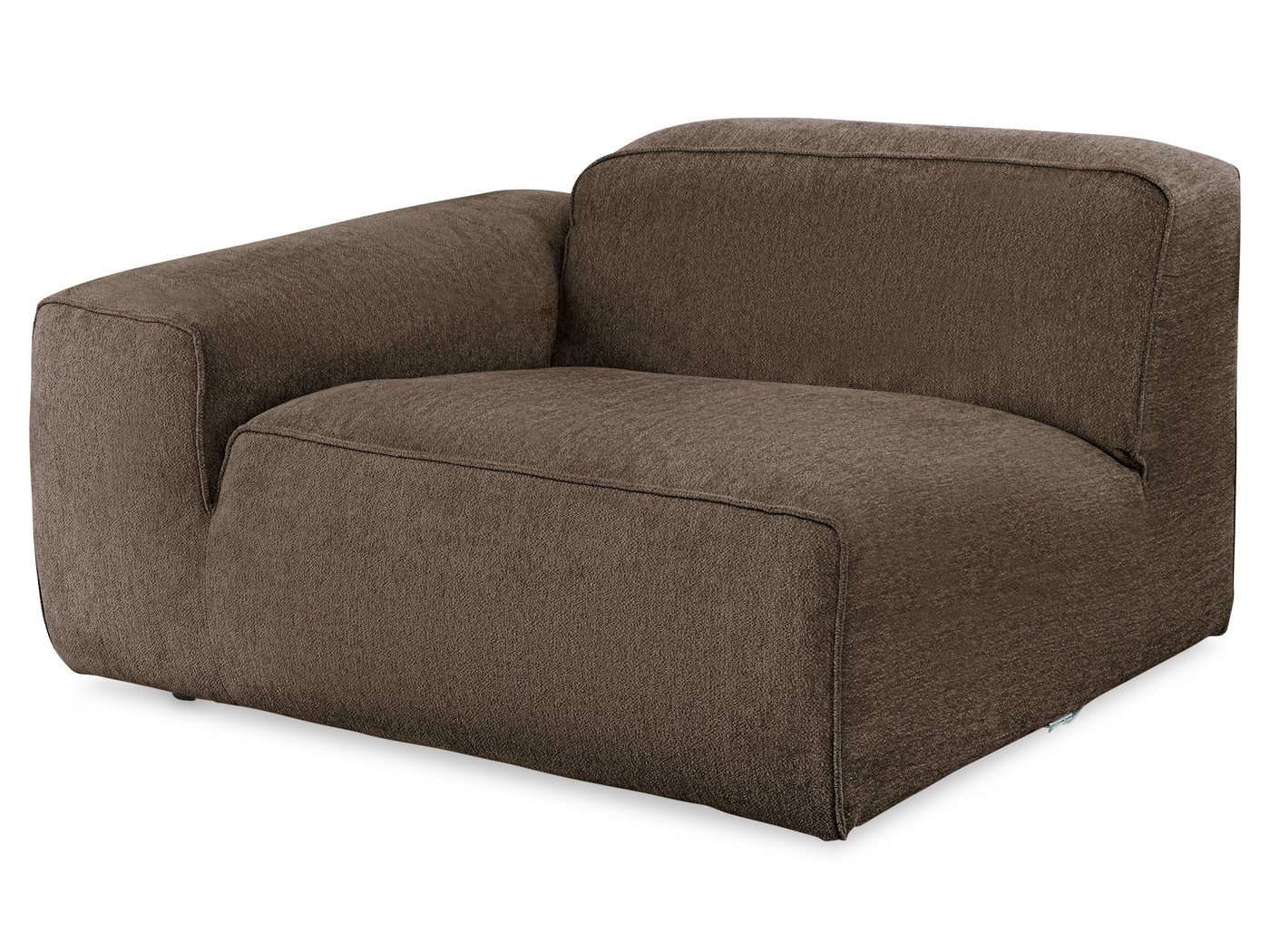 SANSIBAR Living Gartenlounge-Set Sitzelement SANSIBAR BERGEN (BHT 88x69x101 cm) BHT 88x69x101 cm braun von SANSIBAR Living