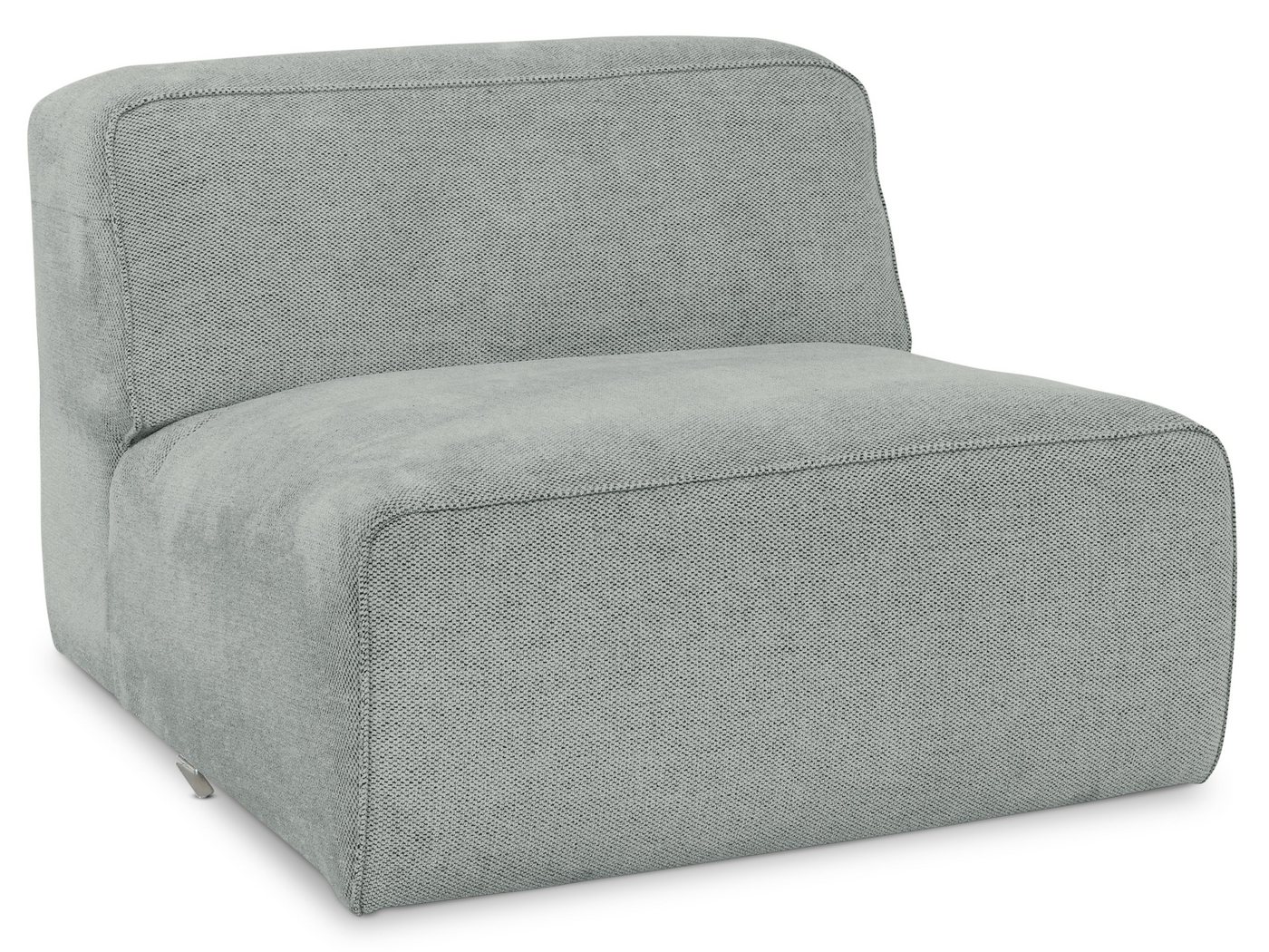 SANSIBAR Living Gartenlounge-Set Sitzelement SANSIBAR BERGEN (BHT 88x69x101 cm) BHT 88x69x101 cm grau von SANSIBAR Living