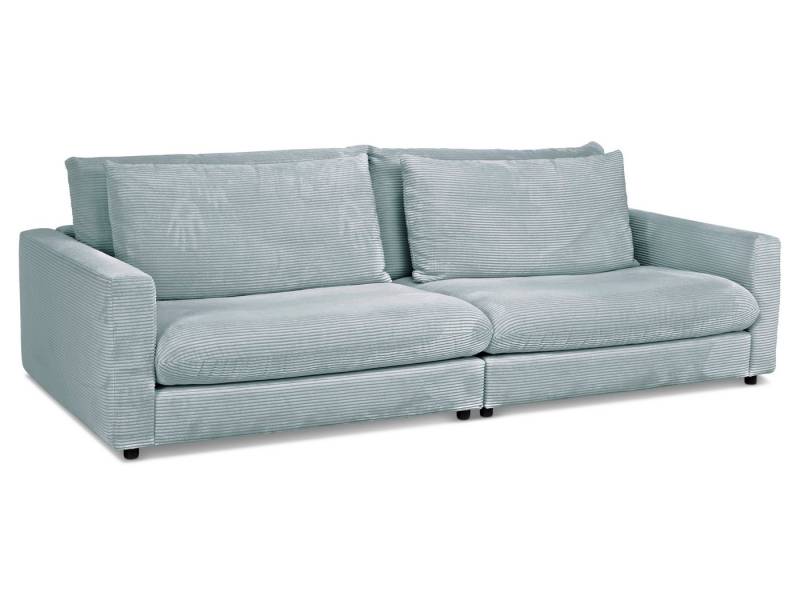 SANSIBAR Living Sofa Sofa SANSIBAR DAGEBÜLL (BHT 268x87x127 cm) BHT 268x87x127 cm blau von SANSIBAR Living