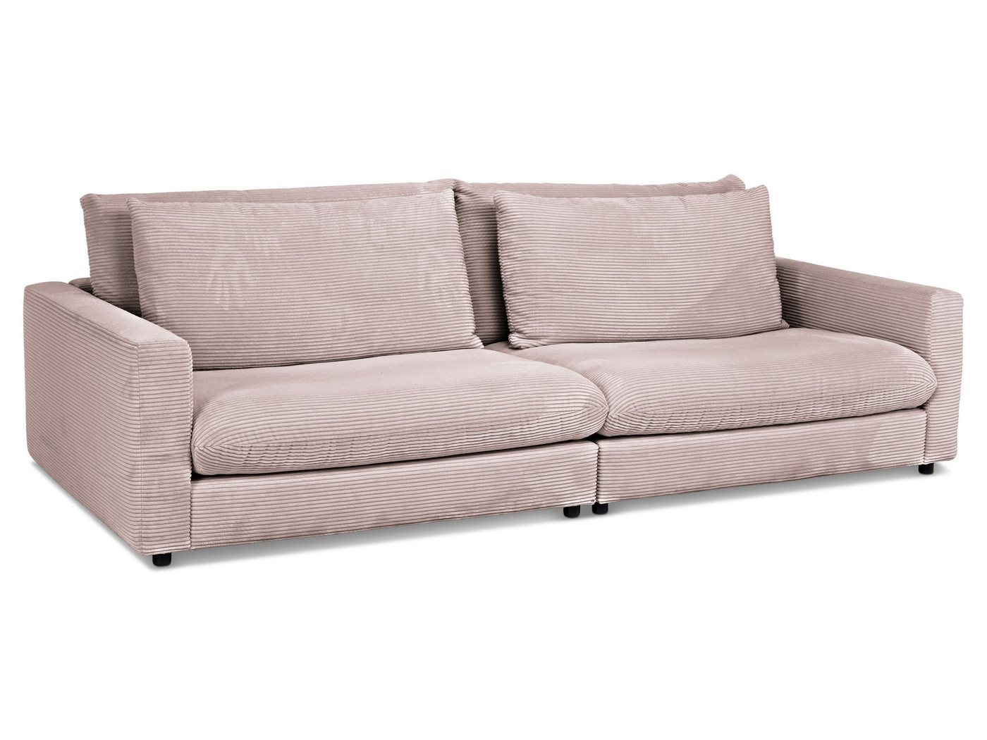 SANSIBAR Living Sofa Sofa SANSIBAR DAGEBÜLL (BHT 268x87x127 cm) BHT 268x87x127 cm rosa von SANSIBAR Living