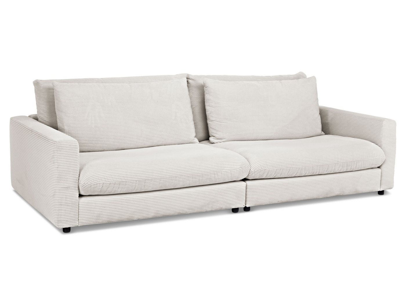 SANSIBAR Living Sofa Sofa SANSIBAR DAGEBÜLL (BHT 268x87x127 cm) BHT 268x87x127 cm weiß von SANSIBAR Living