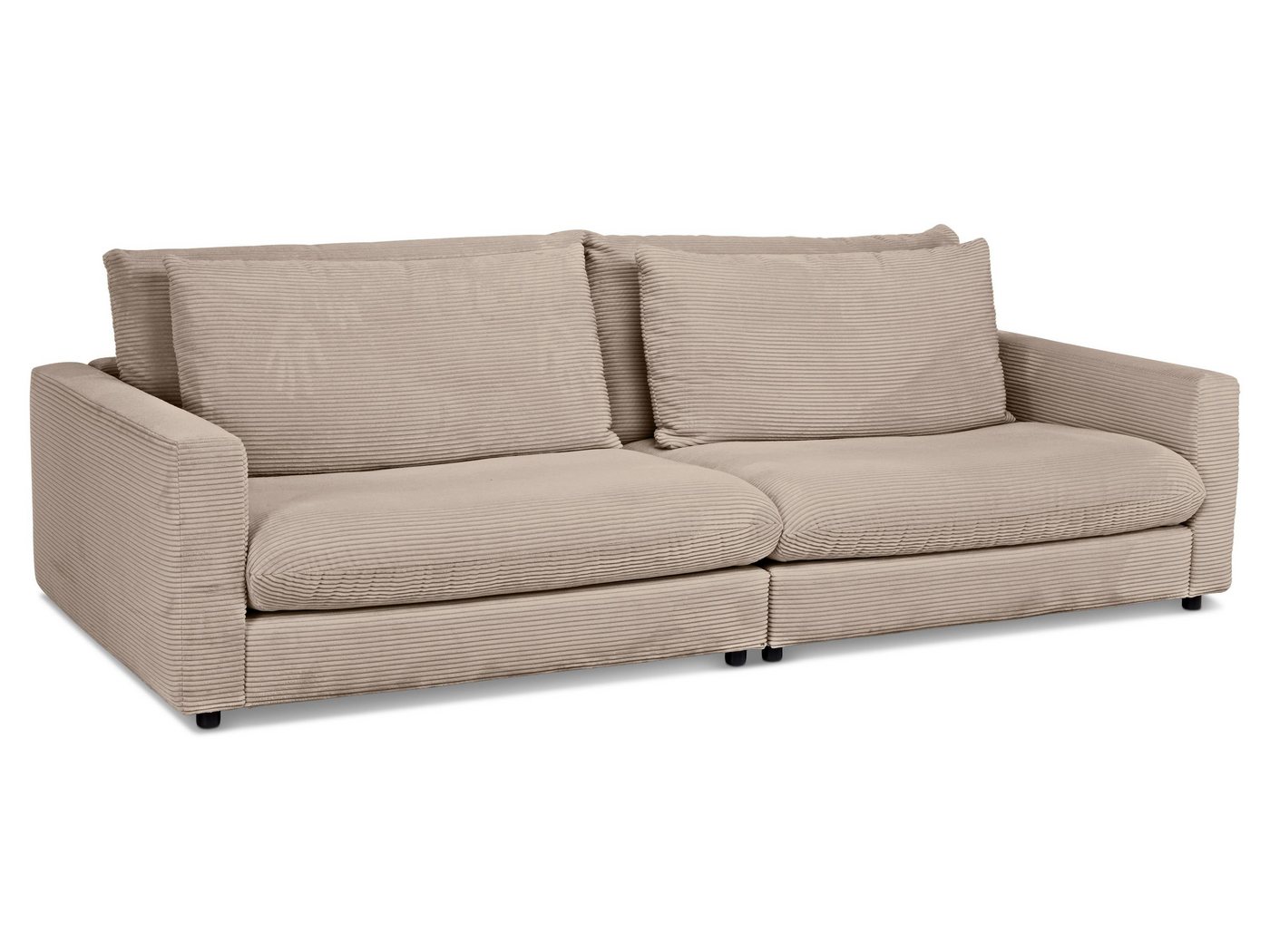 SANSIBAR Living Sofa Sofa SANSIBAR DAGEBÜLL (BHT 268x87x127 cm) BHT 268x87x127 cm braun von SANSIBAR Living