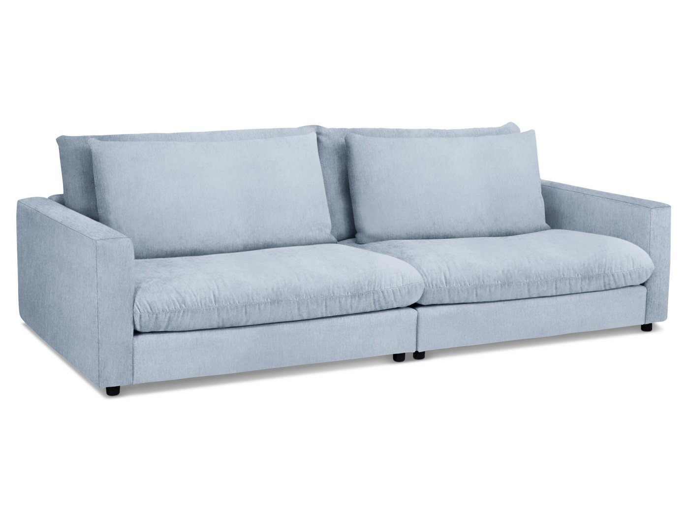 SANSIBAR Living Sofa Sofa SANSIBAR WANGEROOGE (BHT 268x87x127 cm) BHT 268x87x127 cm blau von SANSIBAR Living