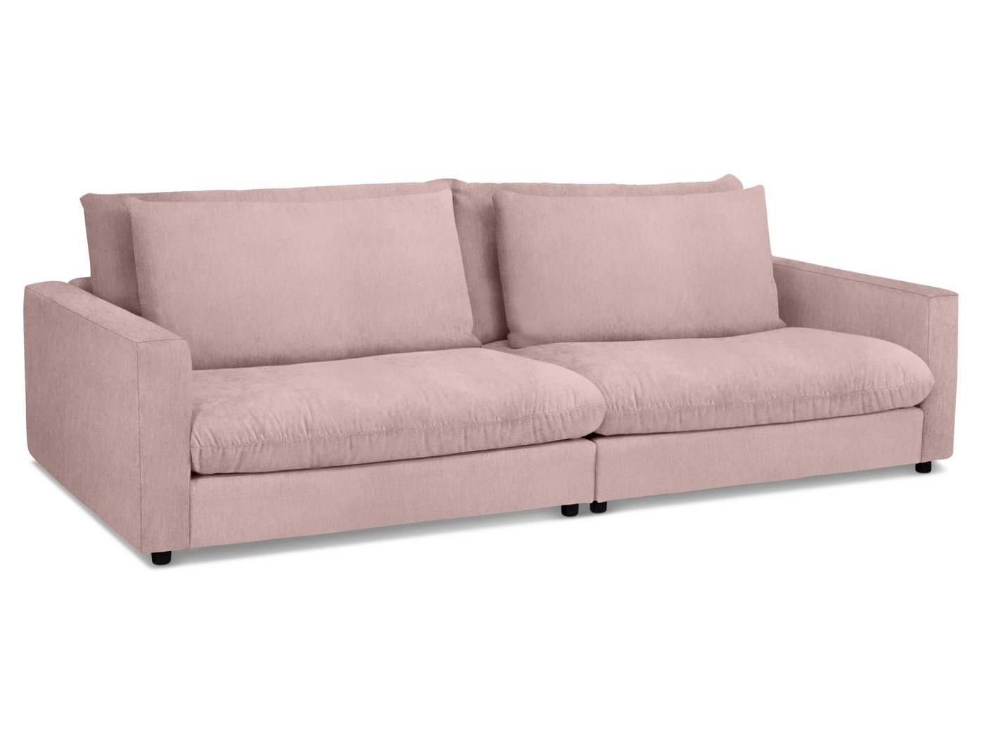 SANSIBAR Living Sofa Sofa SANSIBAR WANGEROOGE (BHT 268x87x127 cm) BHT 268x87x127 cm rosa von SANSIBAR Living