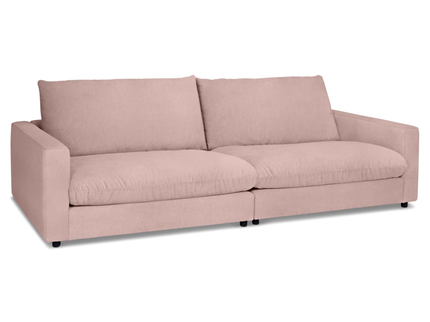 SANSIBAR Living Sofa Sofa SANSIBAR WANGEROOGE (BHT 268x87x127 cm) BHT 268x87x127 cm rosa von SANSIBAR Living