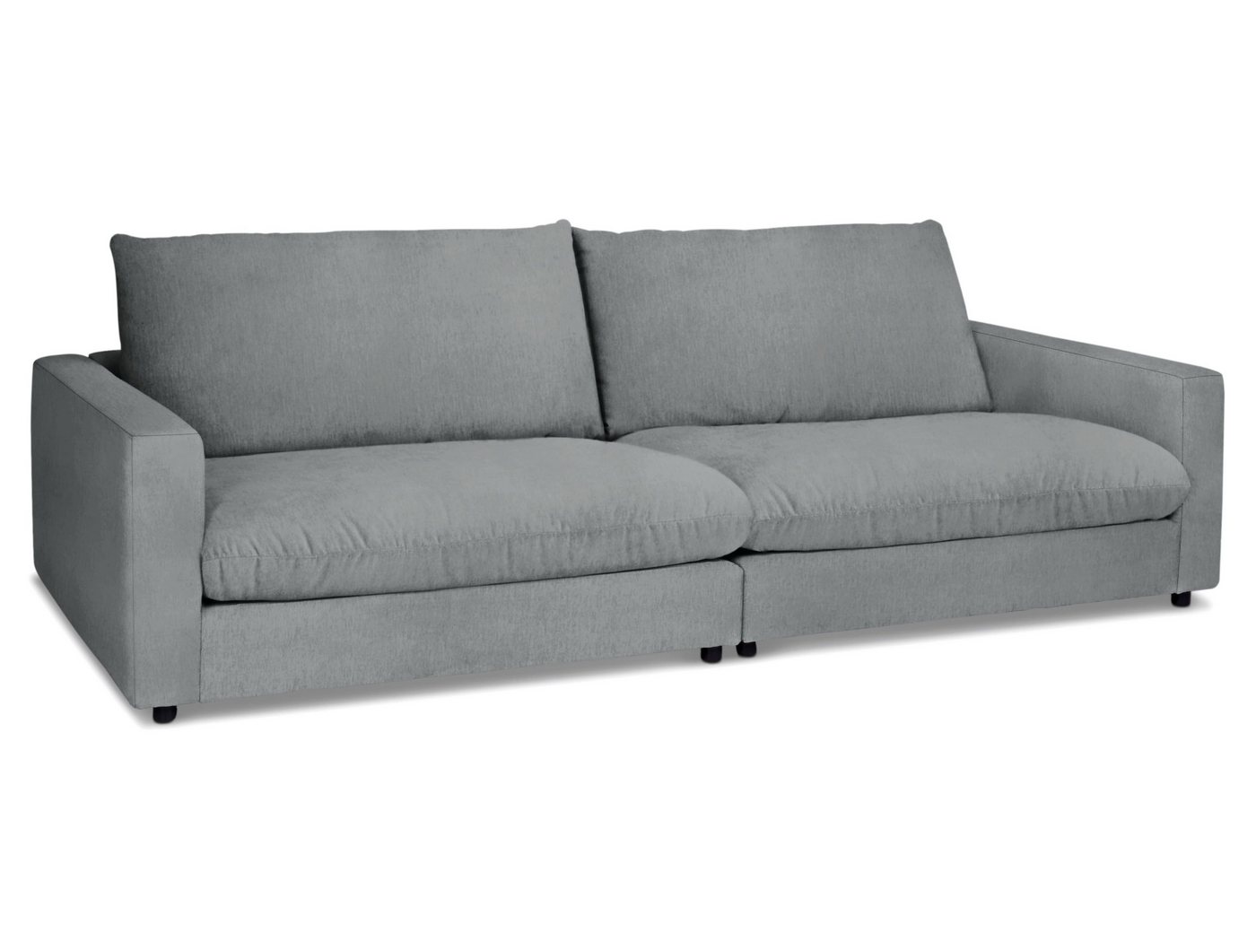 SANSIBAR Living Sofa Sofa SANSIBAR WANGEROOGE (BHT 268x87x127 cm) BHT 268x87x127 cm grau von SANSIBAR Living