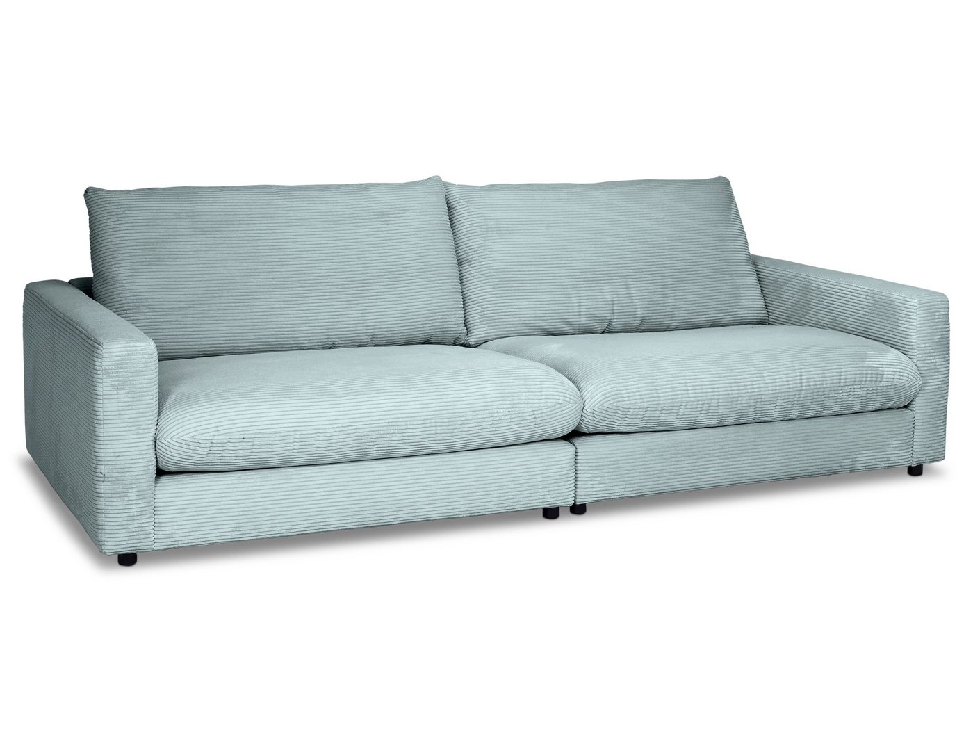 SANSIBAR Living Sofa Sofa SANSIBAR DAGEBÜLL (BHT 268x87x127 cm) BHT 268x87x127 cm blau von SANSIBAR Living