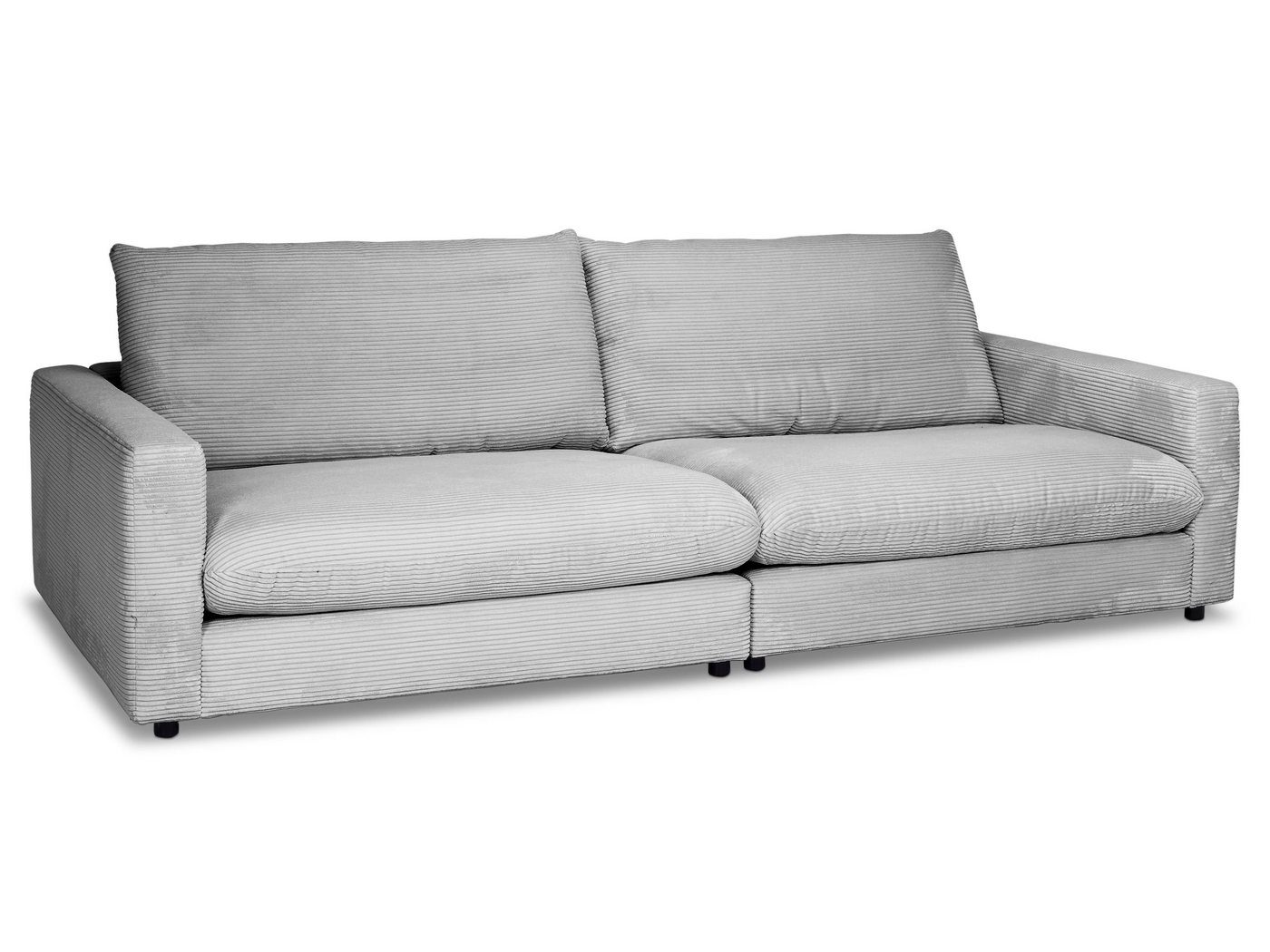 SANSIBAR Living Sofa Sofa SANSIBAR DAGEBÜLL (BHT 268x87x127 cm) BHT 268x87x127 cm grau von SANSIBAR Living