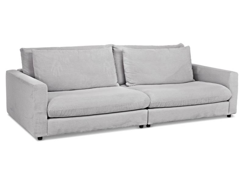 SANSIBAR Living Sofa Sofa SANSIBAR DAGEBÜLL BHT 268x87x127 cm grau Couch Einzelsofa Zweier von SANSIBAR Living