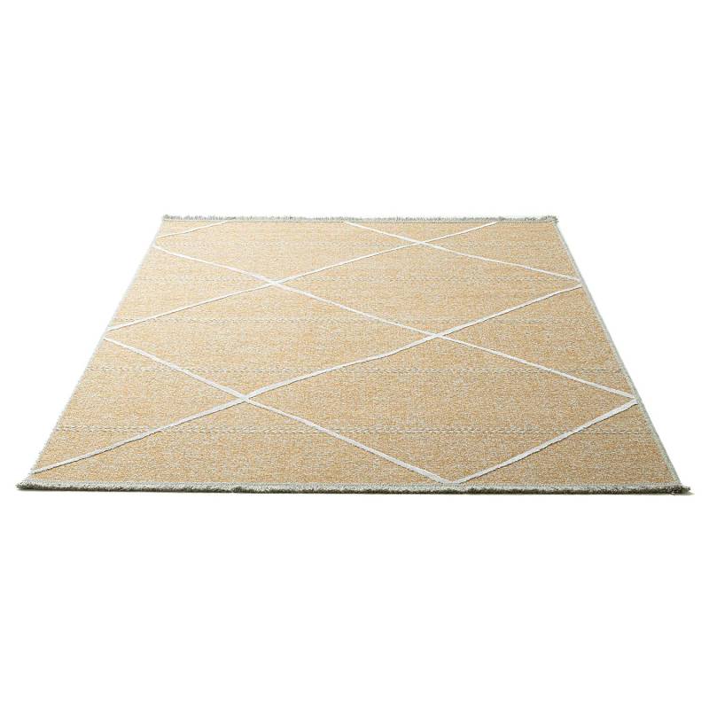 home24 Wollteppich Gold/Gelb 200 x 290cm Mischgewebe von home24