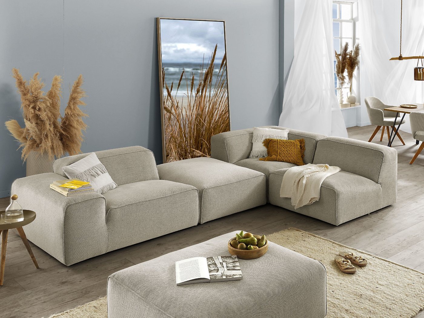 SANSIBAR Living Polsterecke Polsterecke SANSIBAR BERGEN (BB 315x188 cm) BB 315x188 cm Ecksofa von SANSIBAR Living