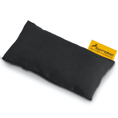 SANTERGO Mauspad Handgelenkauflage - ergonomische Handballenauflage aus Bio-Hirsespreu mit abnehmbarer Hülle, Anti-Sehnenscheidenprobleme für die Computer Maus, Mousepad, Wrist Rest in Schwarz SANTERGO Mauspad Handgelenkauflage - ergonomische Handballenauflage aus Bio-Hirsespreu mit abnehmbarer Hülle, Anti-Sehnenscheidenprobleme für die Computer Maus, Mousepad, Wrist Rest in Schwarz von SANTERGO