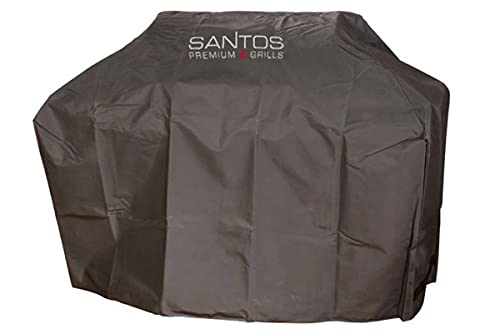 SANTOS Grillabdeckung - 80x58x120cm - Premium Gasgrill-Abdeckhaube - Schutz vor Witterung & Verschmutzung - Grillhaube/Grillabdeckhaube - Schutzhülle von SANTOS