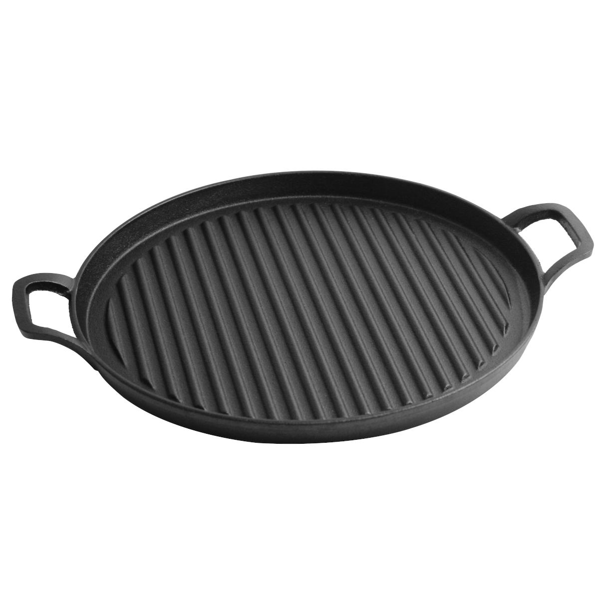 SANTOS Grillplatte / Pfanne Ø 31 cm, Gusseisen von SANTOS