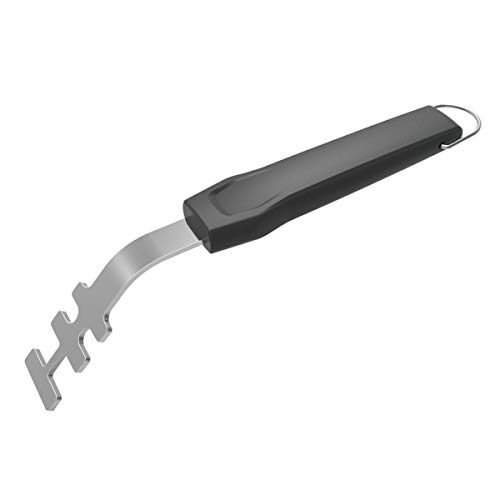 SANTOS Grillrost-Heber - müheloses Anheben - rutschsicherer & ergonomischer Griff - 25,7cm - Edelstahl-Heber - für Guss- und/oder Edelstahlroste von SANTOS