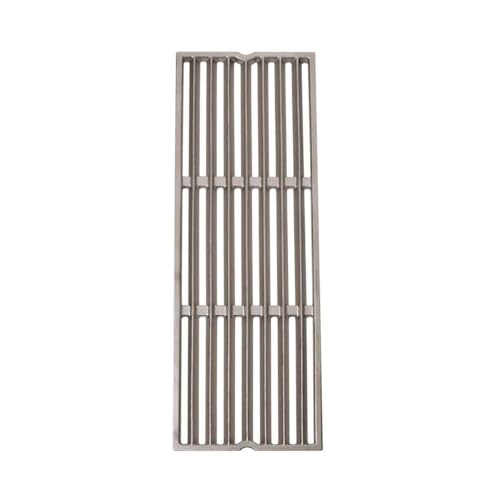 SANTOS Guss-Grillrost - Grillrost Edelstahlguss - passend für Broil King Baron & Crown - Grillrost 15,5x44cm - Gasgrill-Ersatz-Grillgitter aus gegossenem Edelstahl SANTOS Guss-Grillrost - Grillrost Edelstahlguss - passend für Broil King Baron & Crown - Grillrost 15,5x44cm - Gasgrill-Ersatz-Grillgitter aus gegossenem Edelstahl von SANTOS