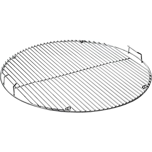 SANTOS Universal Edelstahl-Grillrost für Kugelgrills - ø57cm - Materialstärke ø4mm - hochwertiges Kohlegrill-Grillrost - passend für versch. Grills von SANTOS