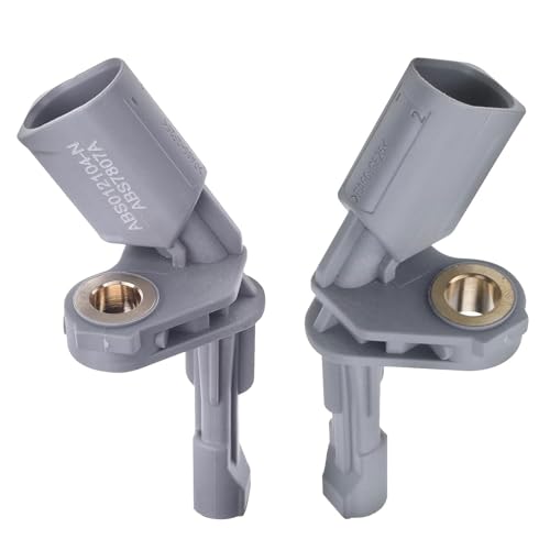SANTUO 2x ABS Sensor Hinten Links Rechts 1K0927807A Kompatibel mit A1 Q3 8UB 8UG 1.4L 2.0L 2011-2018 EOS 1F7 1F8 1.4L-3.6L 2006-2015 To.ur.an 1T1 1T2 1T3 1.2L-2.0L 2003-2015 von SANTUO