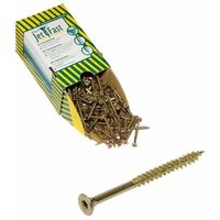 Jet-Fast® Spanplattenschrauben TX20 5,0x100 gelb verzinkt 100 Stck/Paket von SANUNDO