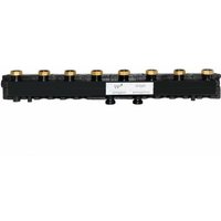Verteilerbalken Verteiler für fünf Heizkreise passend für alle Pumpengruppen mit 125mm Abstand Verteilerbalken Verteiler für fünf Heizkreise passend für alle Pumpengruppen mit 125mm Abstand von SANUNDO