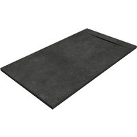 Siena Rechteckige Duschwanne SanyDur Gel Coat 160 x 80 cm, Fossil schwarz - Sanycces Siena Rechteckige Duschwanne SanyDur Gel Coat 160 x 80 cm, Fossil schwarz - Sanycces von SANYCCES