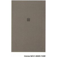 Sanycces - strato Rechteckige Duschwanne 160 x 80 cm cocoa Ablauf in chrom Sanycces - strato Rechteckige Duschwanne 160 x 80 cm cocoa Ablauf in chrom von SANYCCES