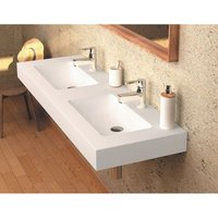 Waschbecken hängend - Solid Surface cardiff muro doble Waschbecken hängend - Solid Surface cardiff muro doble von SANYCCES
