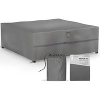 SANZARO Premium Schutzhülle Wasserdicht 600D Oxford Gewebe RipStop-Technologie Reißfest UV-Beständig Abdeckhaube Winterfest für Gartentische, von SANZARO