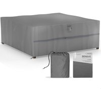 Sanzaro - Premium Schutzhülle Wasserdicht 600D Oxford Gewebe RipStop-Technologie Reißfest UV-Beständig Abdeckhaube Winterfest für Gartentische, von SANZARO