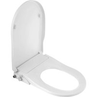 Clean Star - Dusch-WC-Sitz, SoftClose, weiß LB402 - Sapho von SAPHO
